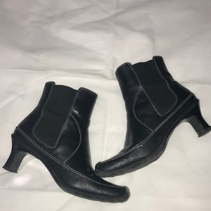 Black Heeled Boots Size 9